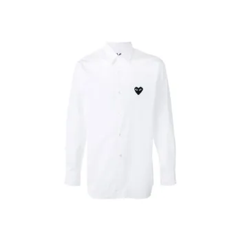 CDG Play Shirts Men White