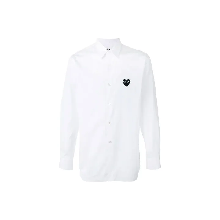 CDG Play Shirts Men White-0