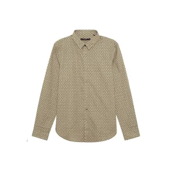 DAVID NAMAN Shirts Men Green