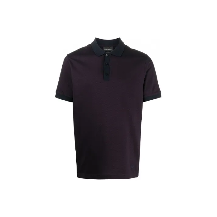EMPORIO ARMANI Polo Shirt Men's Purple-0