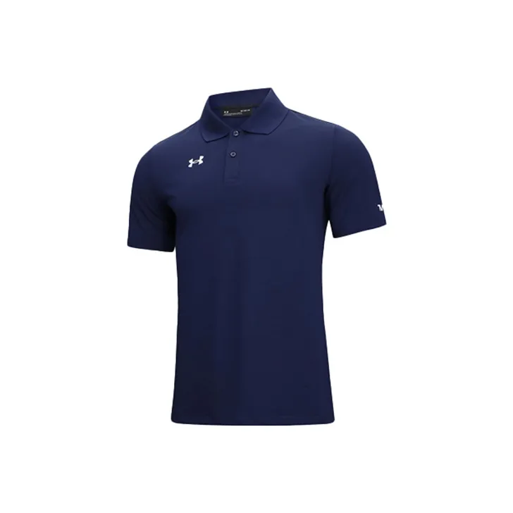 Under Armour Polo Shirts Men Collegiate Blue-0
