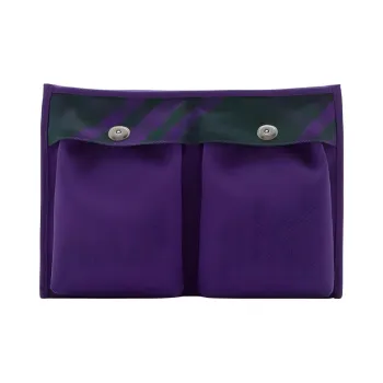 Burberry Check pattern Cotton Clutch Bag