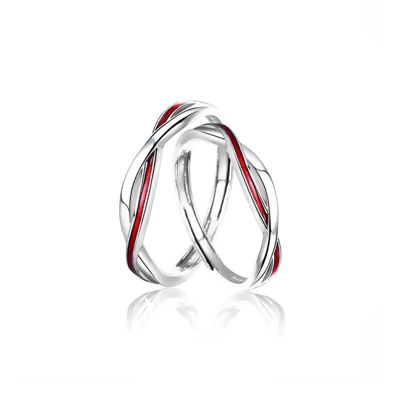 FOREVER MELODY 999 Fine Silver Rings Unisex-0