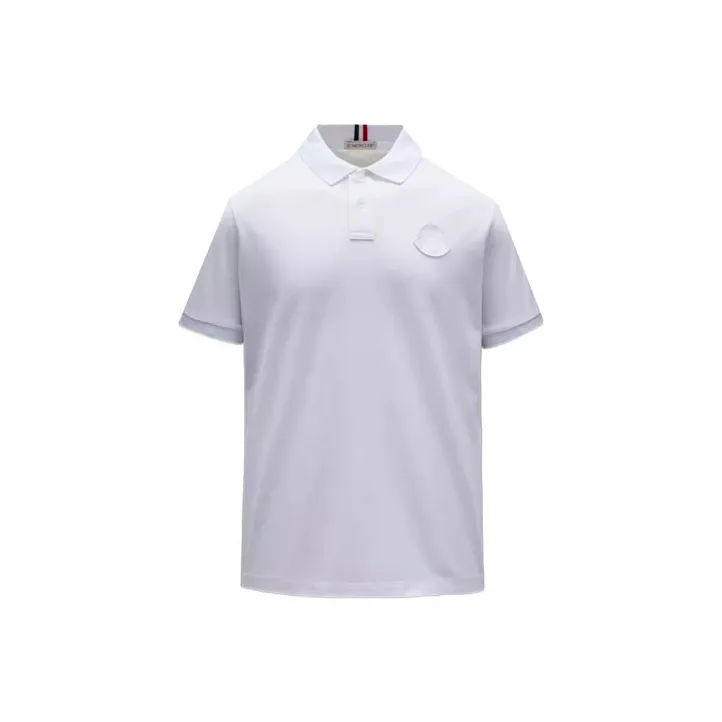 Moncler Polo Shirts Men White-0