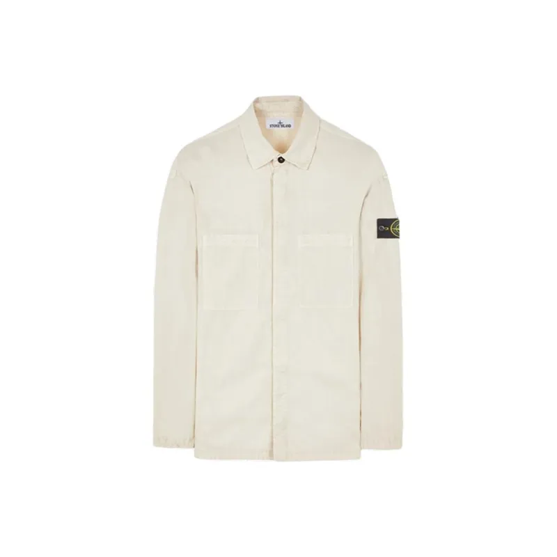 STONE ISLAND Shirts Men White-0