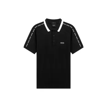 HUGO BOSS Polo Shirts Men Black