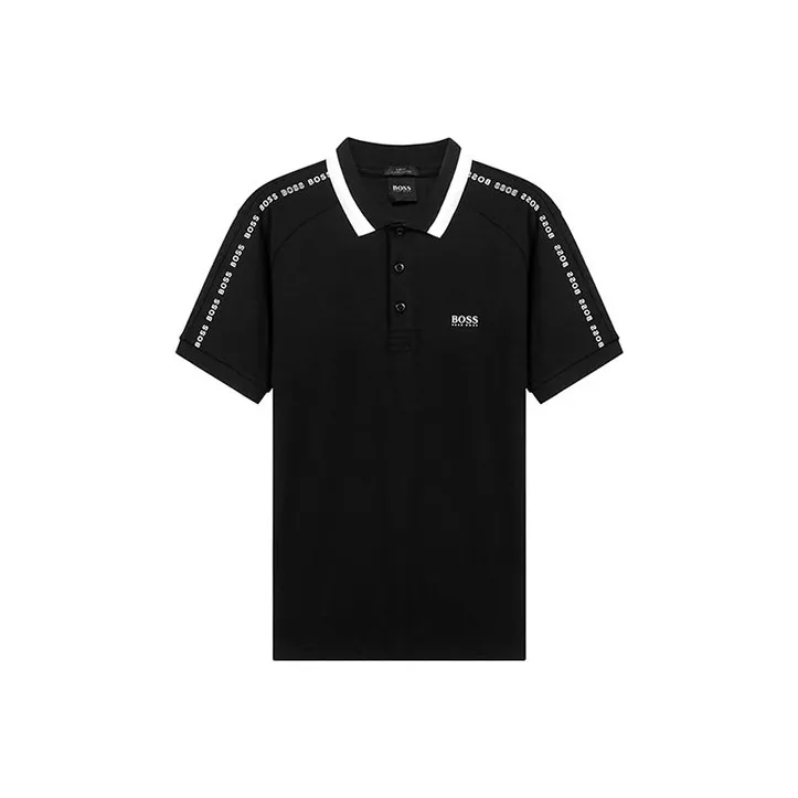 HUGO BOSS Polo Shirts Men Black-0