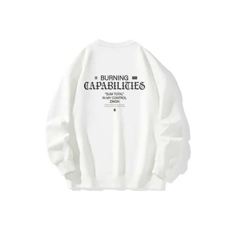ZMOH Crewneck Sweatshirt Unisex Couple's-0