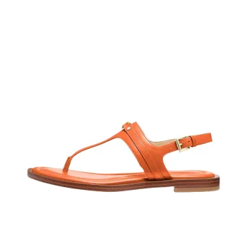MICHAEL KORS Mandy One Strap Sandals Women's Orange