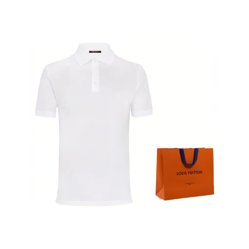 LOUIS VUITTON 1A1S9K Classic Short Sleeve Pique Polo-11
