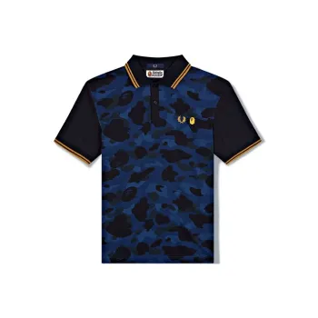 A BATHING APE X Fred Perry Polo Shirt