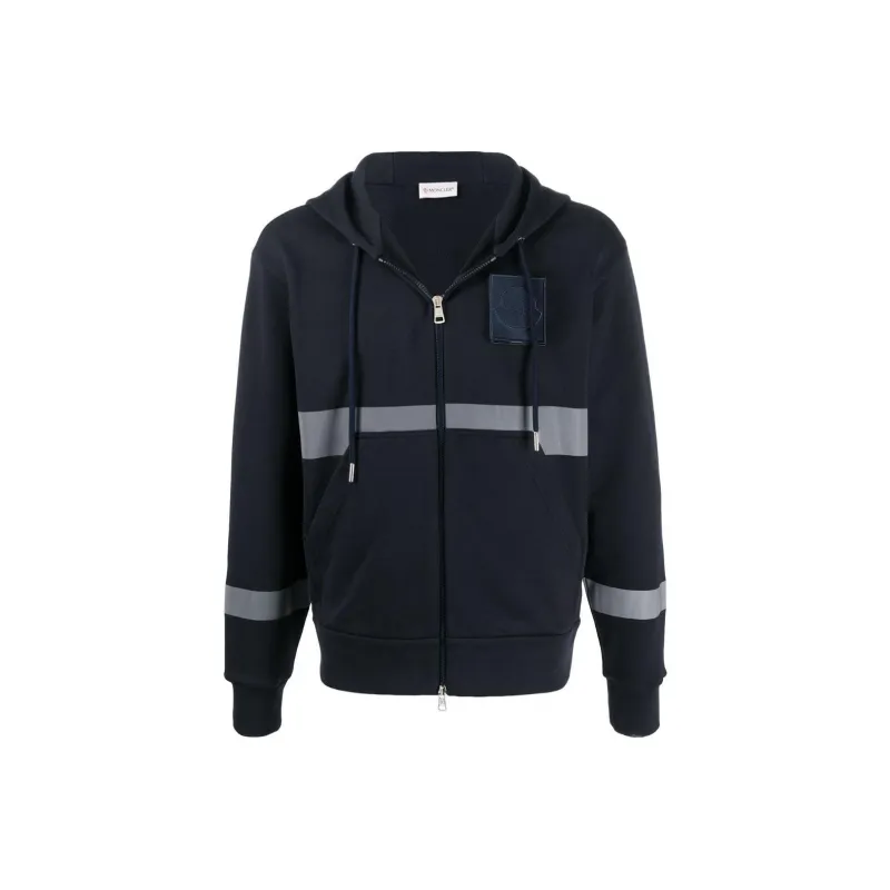 Moncler Sweatshirts Men Blue-0