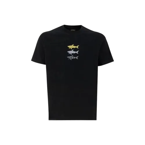 Paul & Shark Logo print T shirt