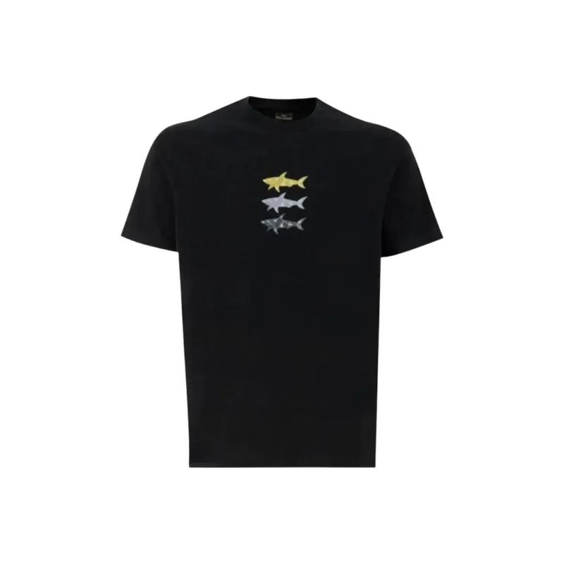 Paul & Shark Logo print T shirt-0