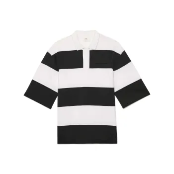 AMIPARIS Polo Shirts Men Black/White