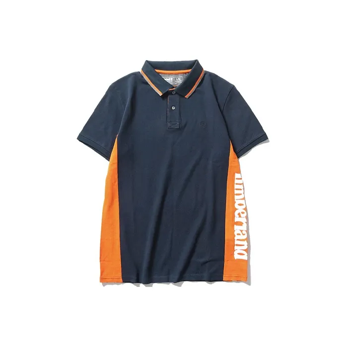 Timberland Polo Shirts Men Blue-0