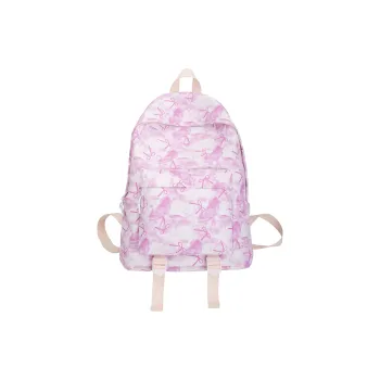 Single Warehouse Backpack Nylon Women's Black/Pink/Burgundy/Purple/Blue