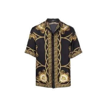 VERSACE La Coupe Des Dieux Silk Shirt