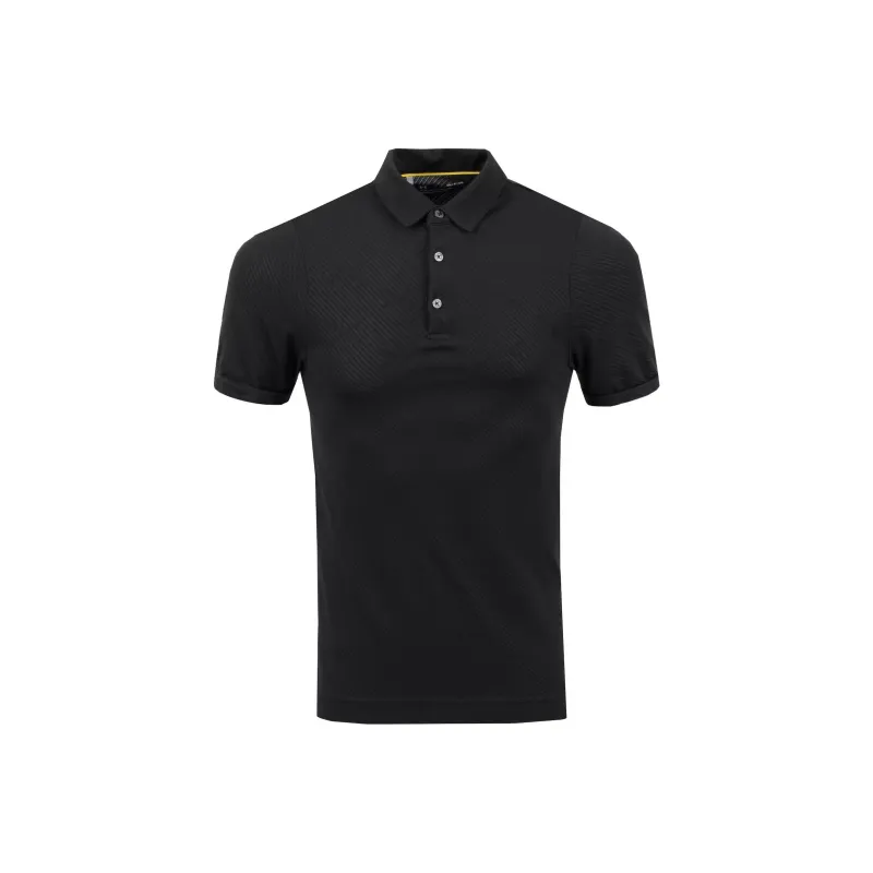 Under Armour Seamless Polo Shirts Men Black-0