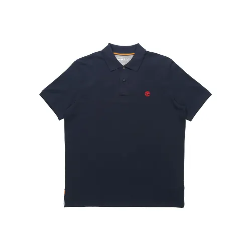 Timberland Polo Shirts Men Dark Royal Blue