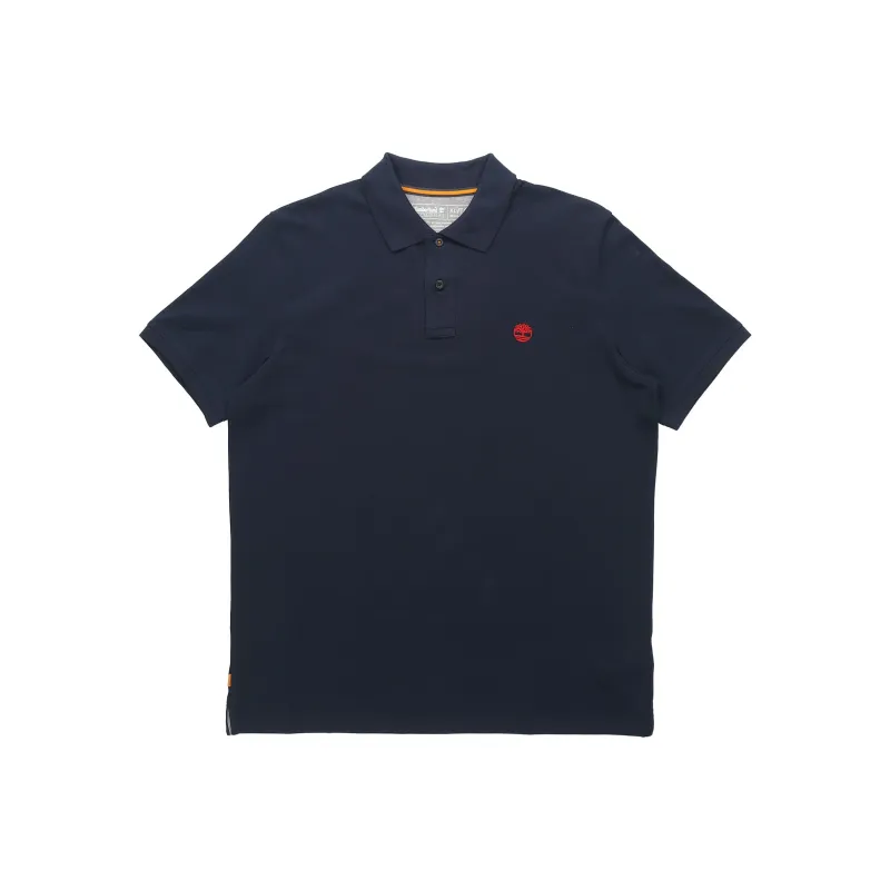 Timberland Polo Shirts Men Dark Royal Blue-0