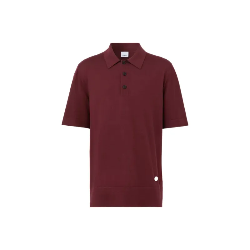 Burberry Monogram Motif Logo Plaque Polo-0