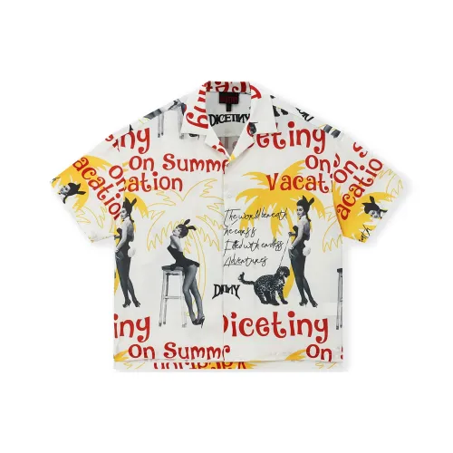 DICETINY Shirts Unisex White