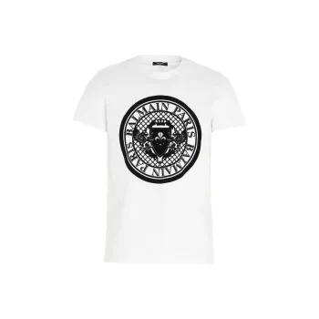 BALMAIN T Shirts Men White