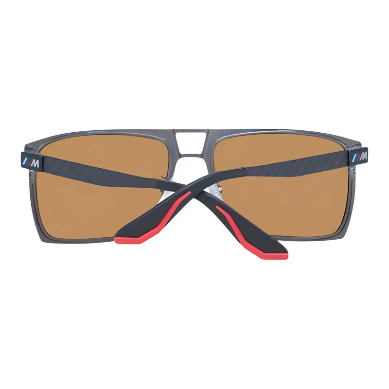 BMW Plastic Aviator Sunglasses Men's Black-2
