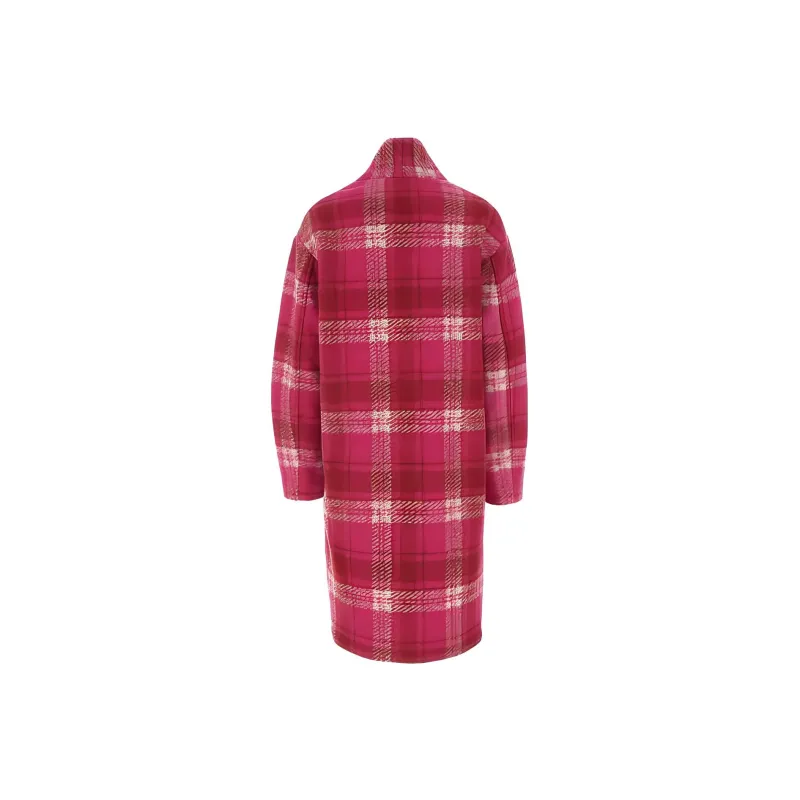 ISABEL MARANT ETOILE Checked Gabriel Coat-1