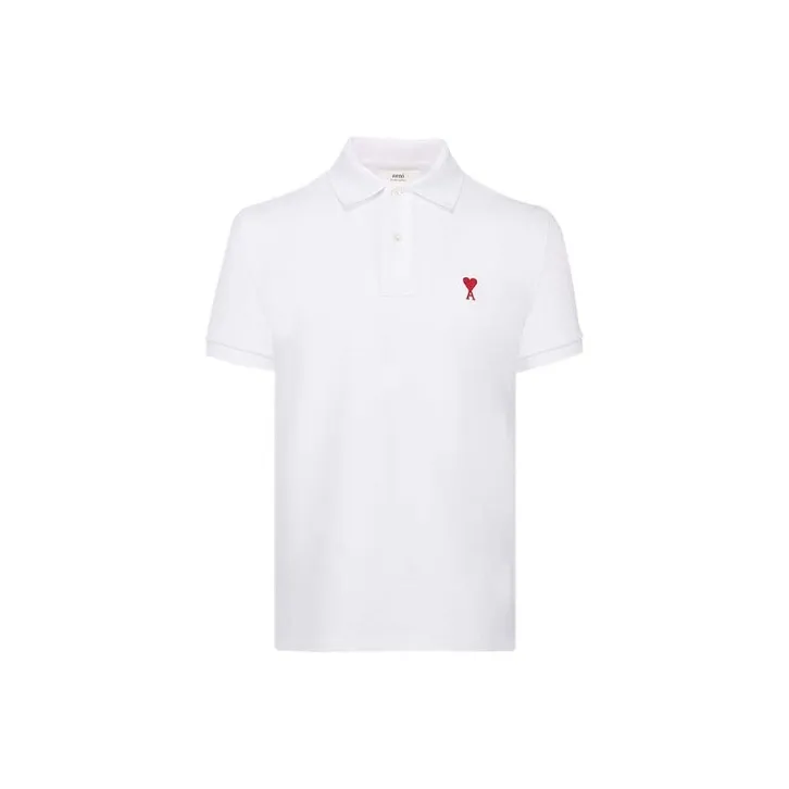 AMIPARIS Polo Shirts Men White-0