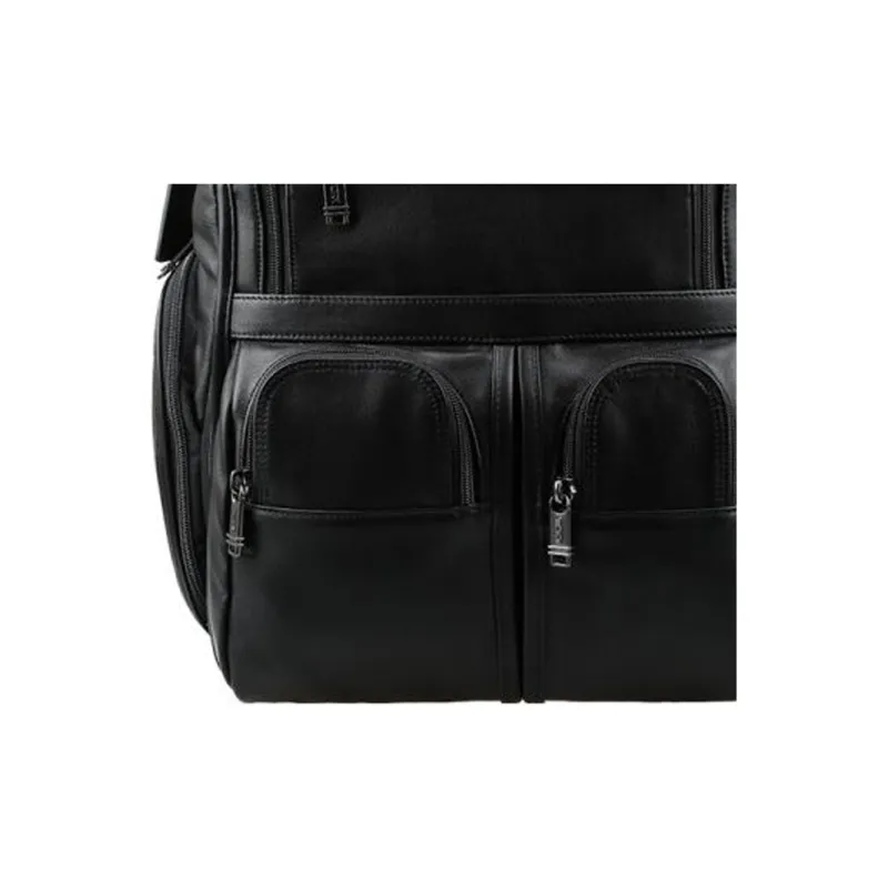 TUMI Cow Leather Travel Bag Backpack Regular Men's Black-3