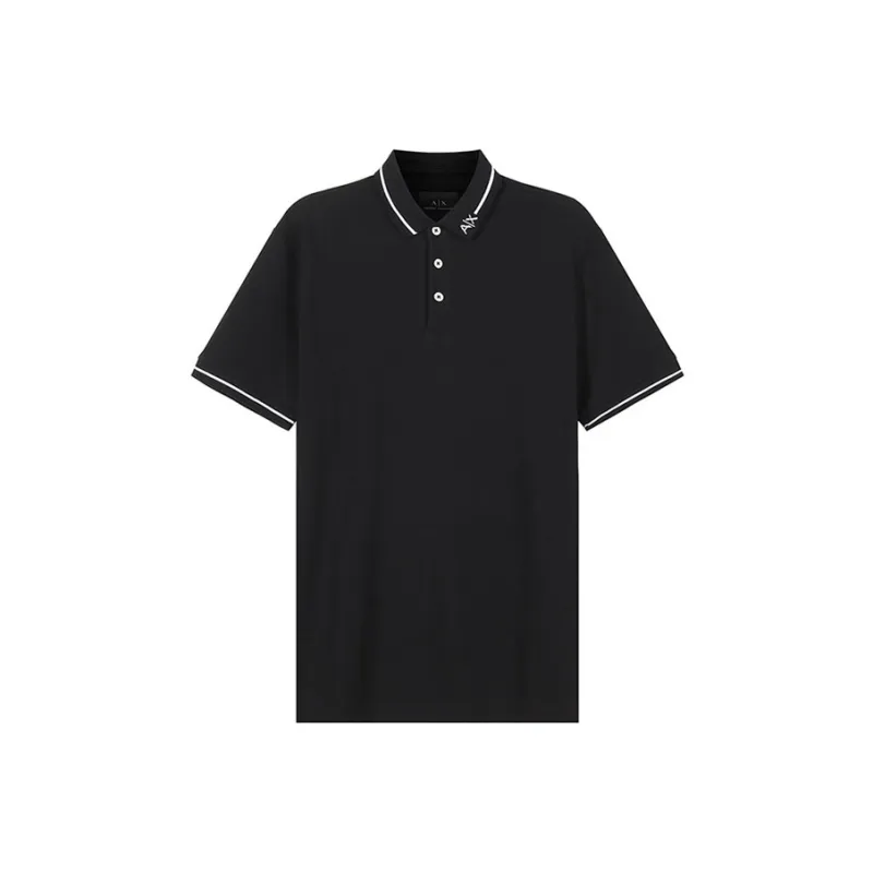 ARMANI EXCHANGEAE Polo Shirt Men's Black-0
