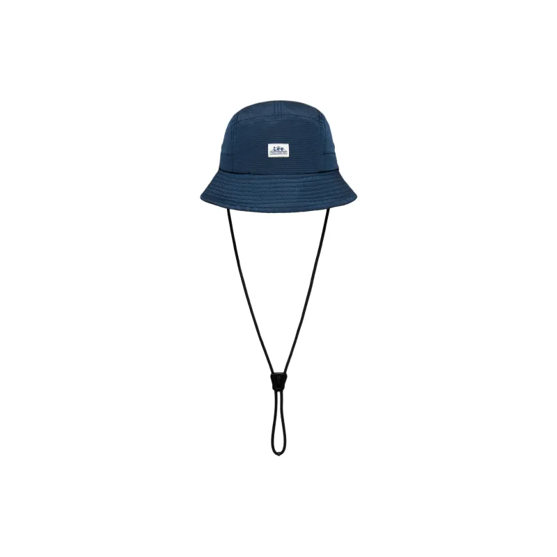 Lee Nylon Bucket Hats Unisex Blue-1