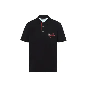 PRADA FW21 Polo Shirt Men's Black
