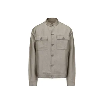 GALLIANO LANDOR Jackets Coats Men's Olive Green