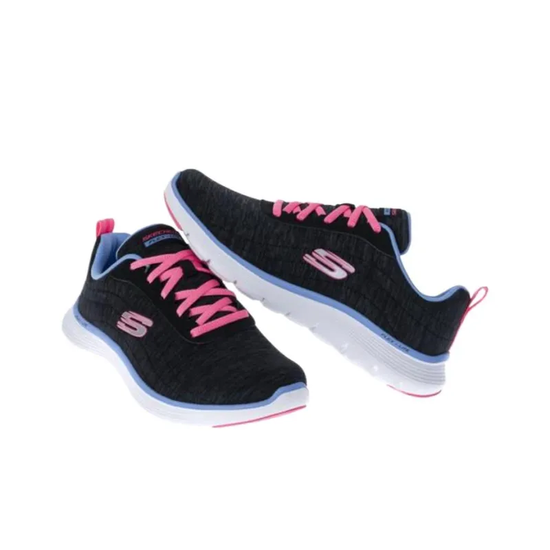 Skechers Flex Appeal 5.0 Low Top Training Shoes Women's Black-1
