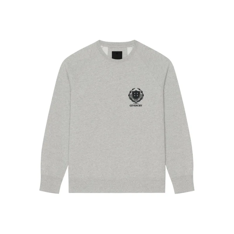Givenchy Crest Slim Fit Sweatshirt-0