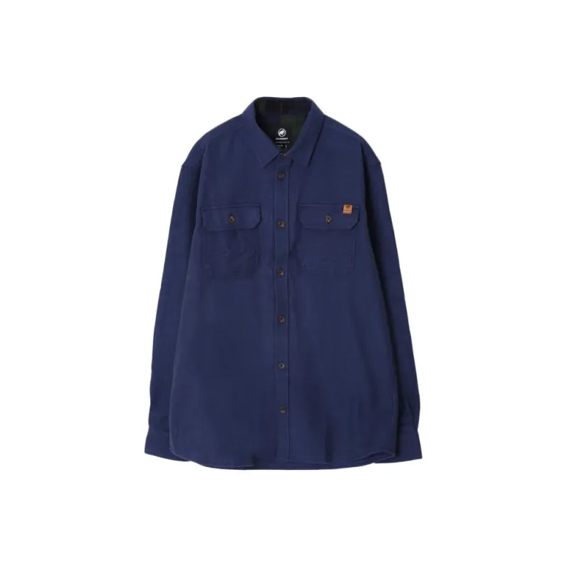 MAMMUT Shirts Men Marine Blue-0