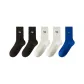 5 Pack (2 Black+2 White+1 Dark Blue)