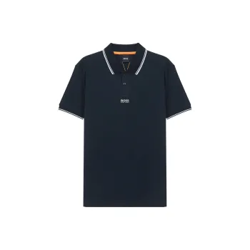 HUGO BOSS Short-Sleeve Polo Shirts Men's Blue