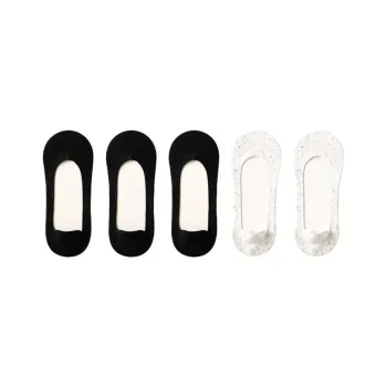 Primeet No Show Socks Women's 5 Pack