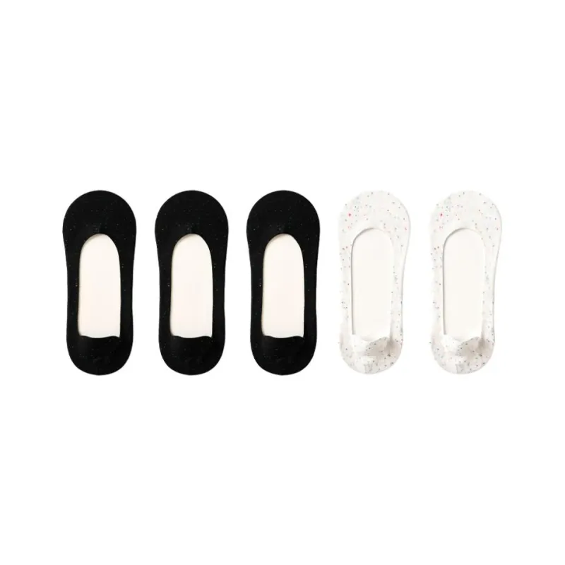 Primeet No Show Socks Women's 5 Pack-0