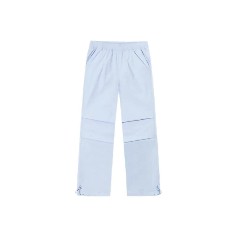 Anta Variety Training Collection Knitted Sweatpants Women's Light Dusk Blue-1