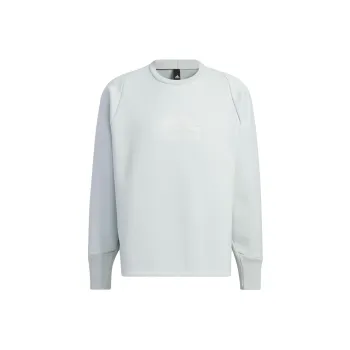 Adidas Sweatshirt Men's Silver Gray
