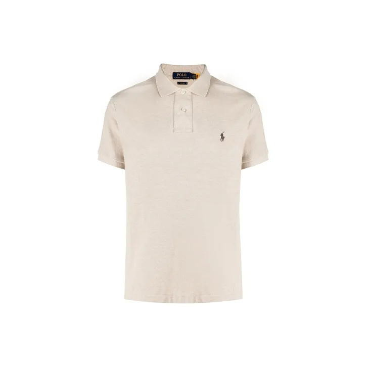 Polo Ralph Lauren Logo Embroidered Short Sleeved Polo Shirt-0