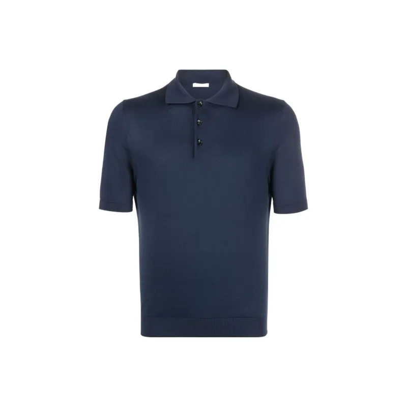 MALO Straight Hem Polo Shirt-0