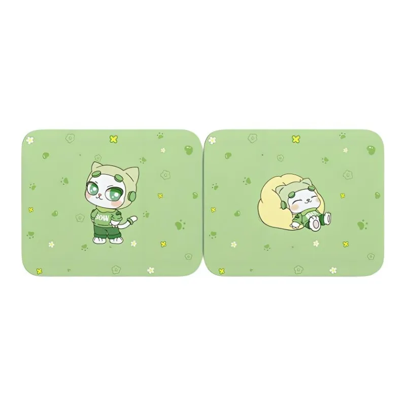 BOW Lycra Fabric+High Quality Rubber Meowth Starling Mouse Pads-0