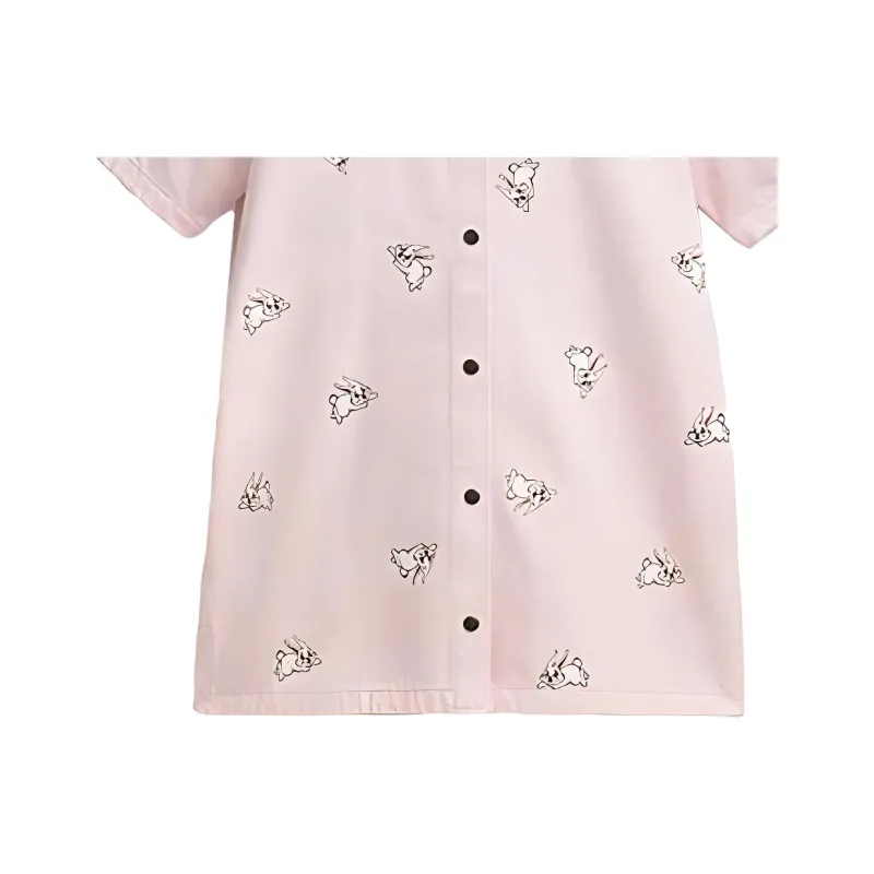 COACH Short-Sleeved Dresses Women's Pink-4