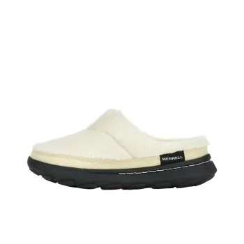 MERRELL Hut Moc 2 Abrasion Resistant Slip Resistant Wrap toe Slippers Women's White
